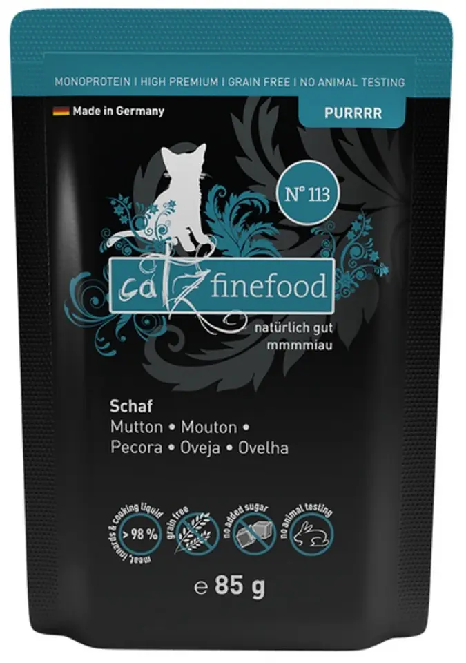 ⁨Catz Finefood Purrrr N.113 Owca saszetka 85g⁩ w sklepie Wasserman.eu