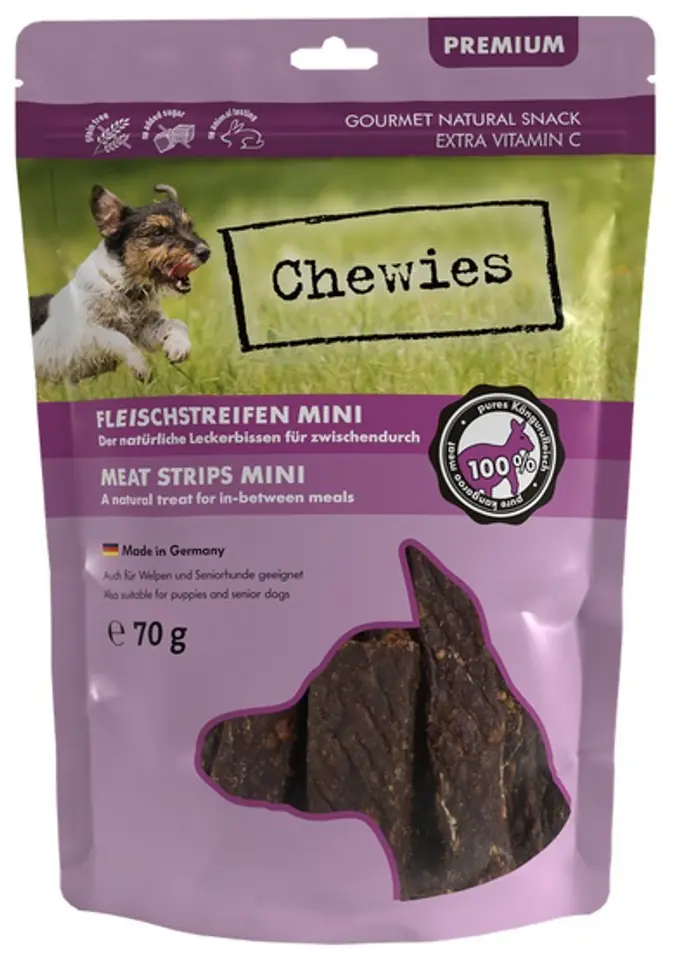 ⁨Chewies Meat Strips Mini Kangur 70g⁩ w sklepie Wasserman.eu