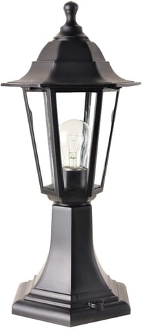 ⁨GARDEN LAMP LANTERN IP44 OUTDOOR BLACK LED⁩ at Wasserman.eu