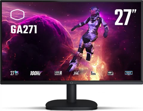 ⁨Monitor COOLER MASTER CMI-GA271-EK (27" /VA /100Hz /2560 x 1440 /Czarny)⁩ w sklepie Wasserman.eu