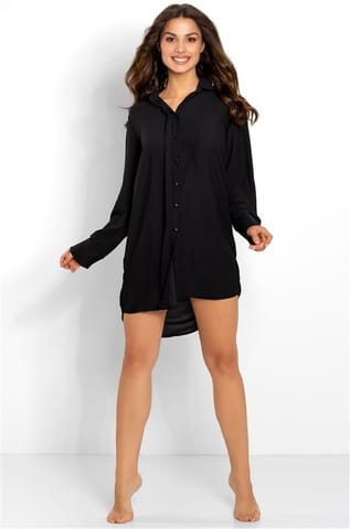 ⁨Koszula Bella Black (Rozmiar L/XL)⁩ w sklepie Wasserman.eu