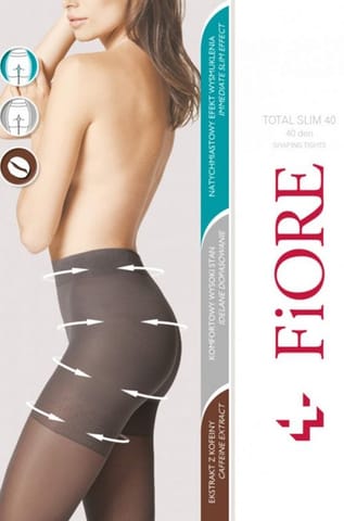 ⁨Tights Total Slim 40 M5207 Black (Size 2-S)⁩ at Wasserman.eu