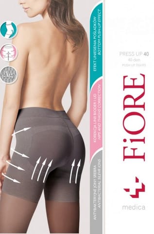 ⁨Tights Press Up 40 M5202 Black (Size 3-M)⁩ at Wasserman.eu