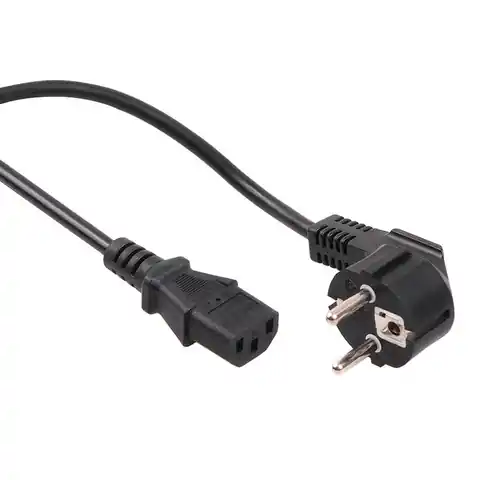 ⁨Kabel zasilający Maclean, 3 pin, wtyk EU, 5m, MCTV-801⁩ w sklepie Wasserman.eu