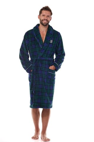 ⁨Szlafrok Hero Long 2455 Granatowy (Rozmiar XXL)⁩ w sklepie Wasserman.eu
