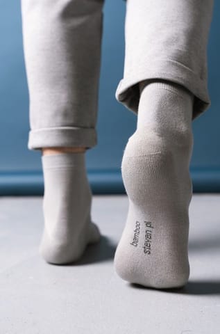 ⁨Socks 028-003 Grey (size 41/43)⁩ at Wasserman.eu