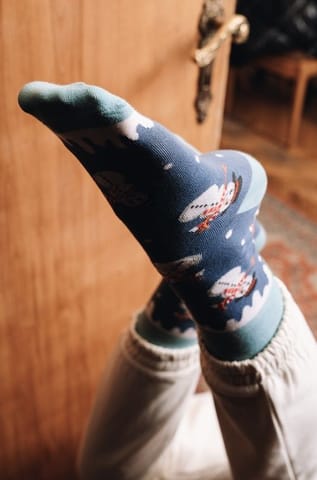 ⁨Skarpety Snowmen 079-244 Melanż Szary (Rozmiar 39/42)⁩ w sklepie Wasserman.eu
