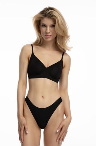 Biustonosz Simple t-shirt Bra Czarny (Rozmiar S) w sklepie Wasserman.eu