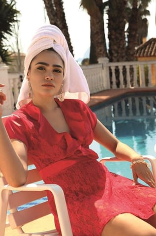 Podomka Mia red (size S) at Wasserman.eu