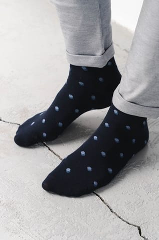 ⁨Socks 056-148 navy blue (size 39/41)⁩ at Wasserman.eu