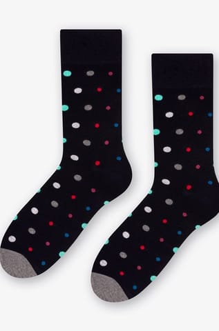 ⁨Socks Mix Dots 139-051 dark navy (size 39/42)⁩ at Wasserman.eu