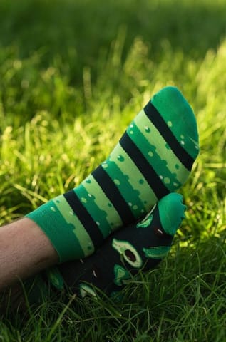 ⁨Socks Avocado 035-A020 dark green (size 39/42)⁩ at Wasserman.eu