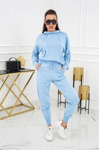 ⁨Komplet dzianinowy Roxy PU1122 Baby Blue (Rozmiar M/L)⁩ w sklepie Wasserman.eu