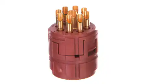 ⁨8+1 pin insert for M23 female connectors soldered EPIC M23 E-Part 73002746⁩ at Wasserman.eu