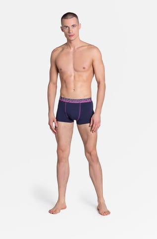 ⁨Boxers Luxe 38835-MLC Set of 2 pieces Navy-Dark Pink Navy-Dark Pink (Size XXL)⁩ at Wasserman.eu