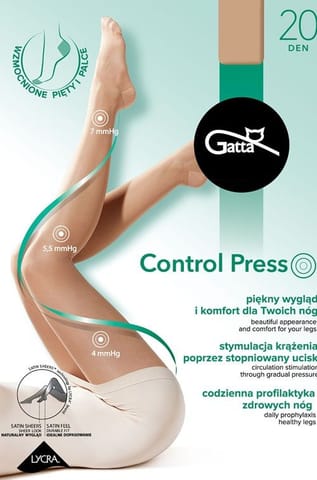 Rajstopy Control Press 20 Den (Rozmiar 4) w sklepie Wasserman.eu