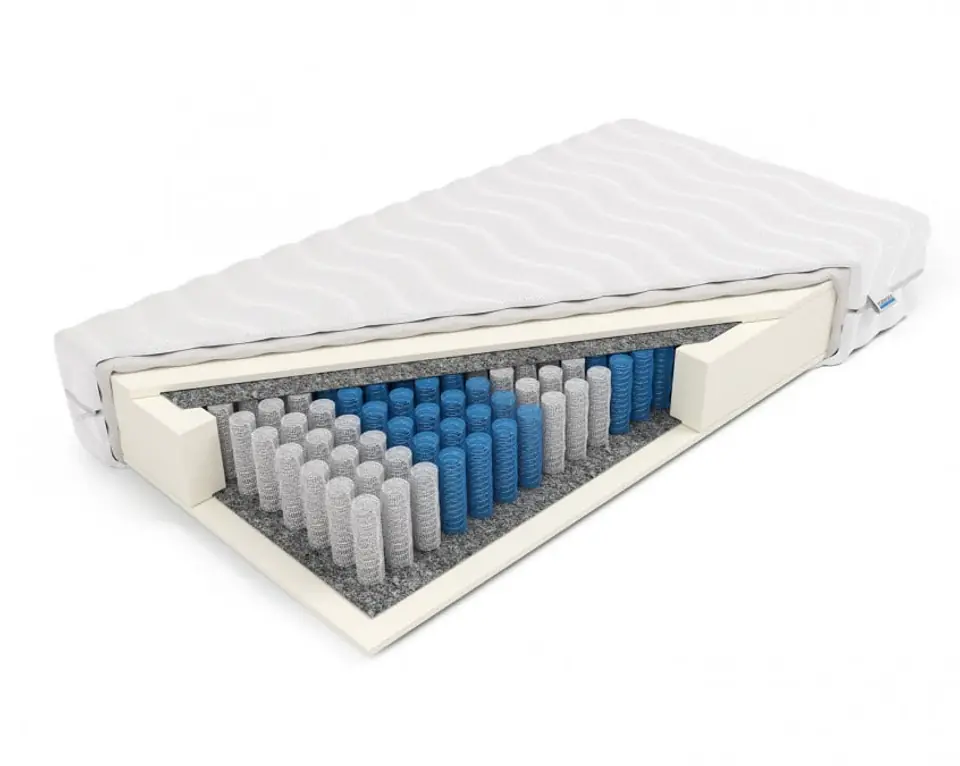 ⁨Frankhauer Poseidon pocket mattress (Dormia cover, size 80 x 200)⁩ at Wasserman.eu