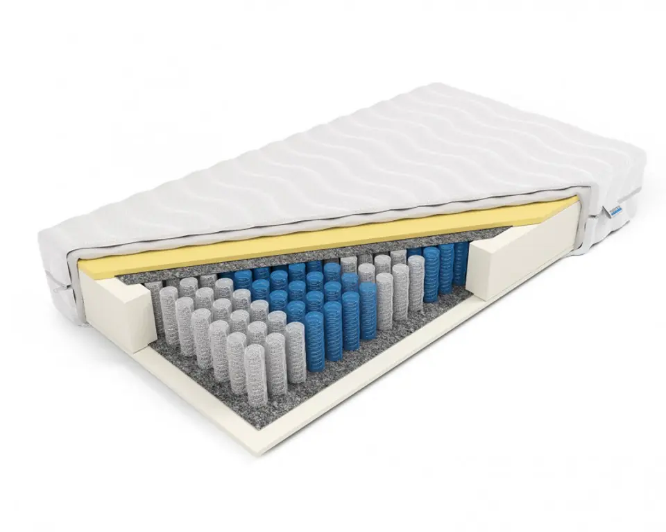 ⁨Frankhauer Apollo pocket memory mattress (Dormia cover, size 80 x 200)⁩ at Wasserman.eu