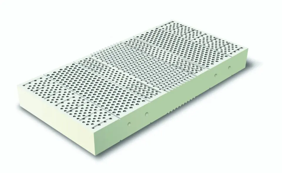 ⁨Frankhauer Brizo latex mattress medium hard (Dormia cover, size 80 x 200)⁩ at Wasserman.eu