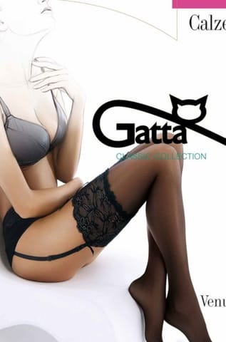 ⁨Stockings Gatta Venus Nero (size 3/4)⁩ at Wasserman.eu