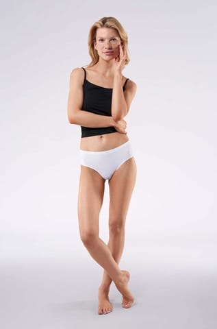 Figi Simple Panty Białe (Rozmiar S) w sklepie Wasserman.eu