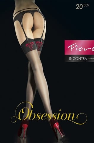 ⁨Stockings Incontra 20 Den Black (Size 3-M)⁩ at Wasserman.eu