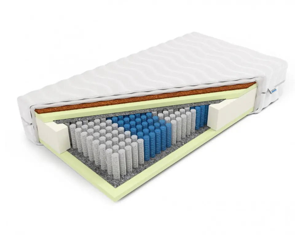 ⁨Frankhauer Multipocket z kokosem Lalita (pokrowiec Margrita, rozmiar 100 x 200)⁩ w sklepie Wasserman.eu