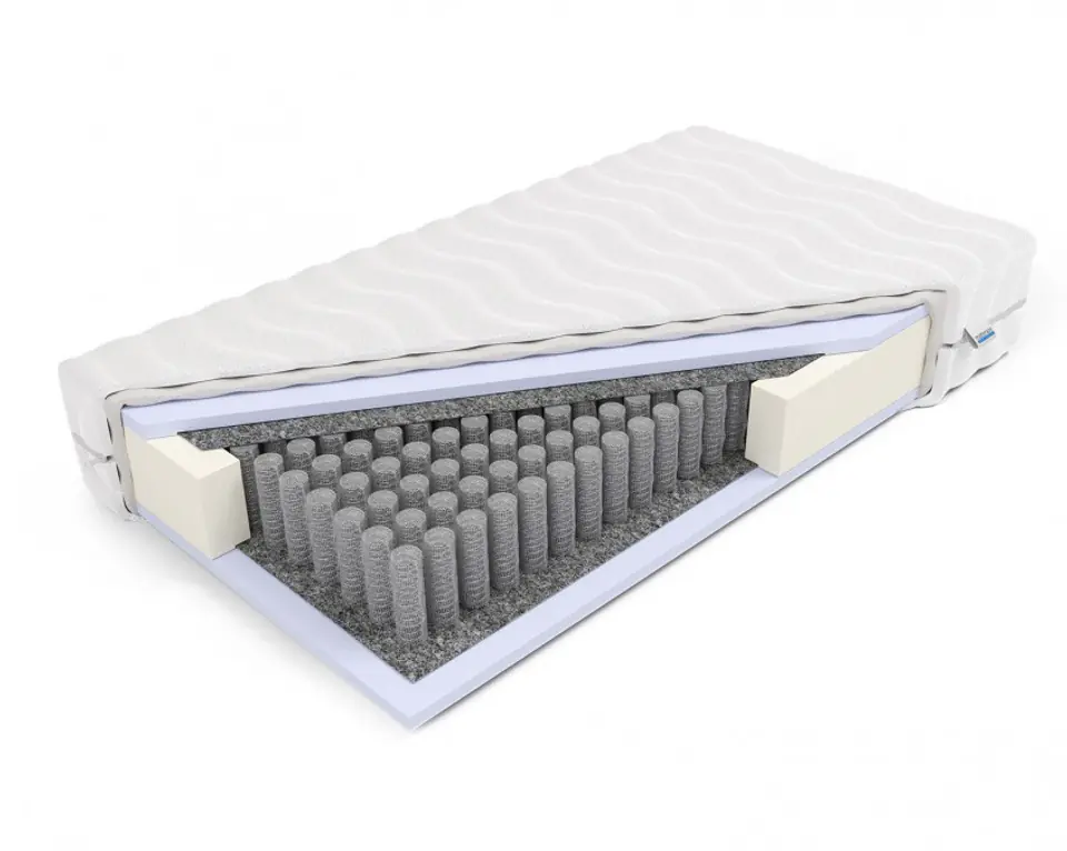 ⁨Frankhauer Pocket mattress with HR Penelope (Dormia cover, size 80 x 200)⁩ at Wasserman.eu