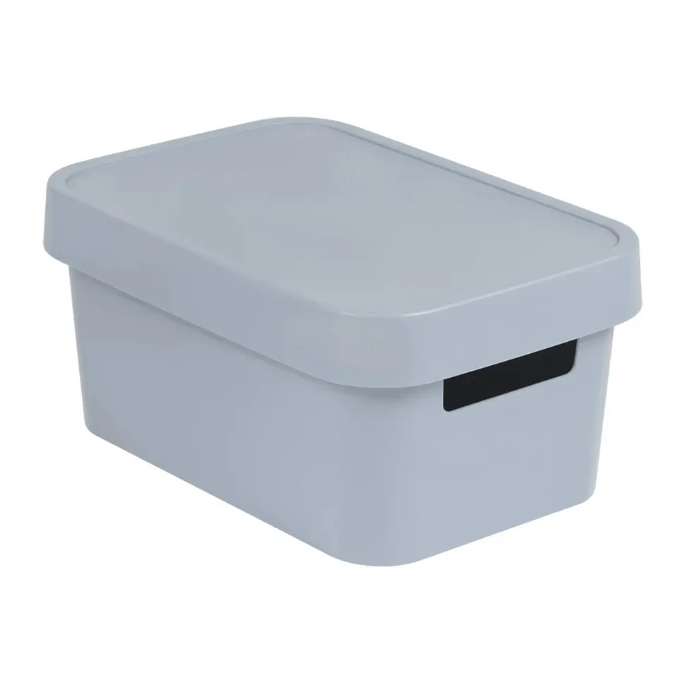 ⁨Container with lid Curver Infinity 4,5L grey⁩ at Wasserman.eu