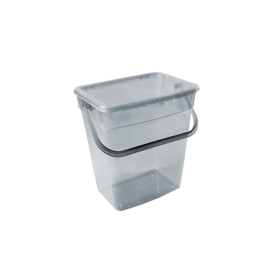 ⁨Powder container Plast Team 6L transparent gray⁩ at Wasserman.eu