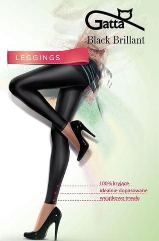 ⁨Leginsy Black Brillant (Rozmiar L)⁩ w sklepie Wasserman.eu