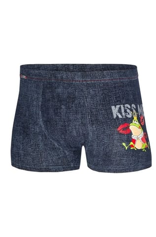 ⁨Boxers Kiss Me 2 010/56 navy blue (size M)⁩ at Wasserman.eu