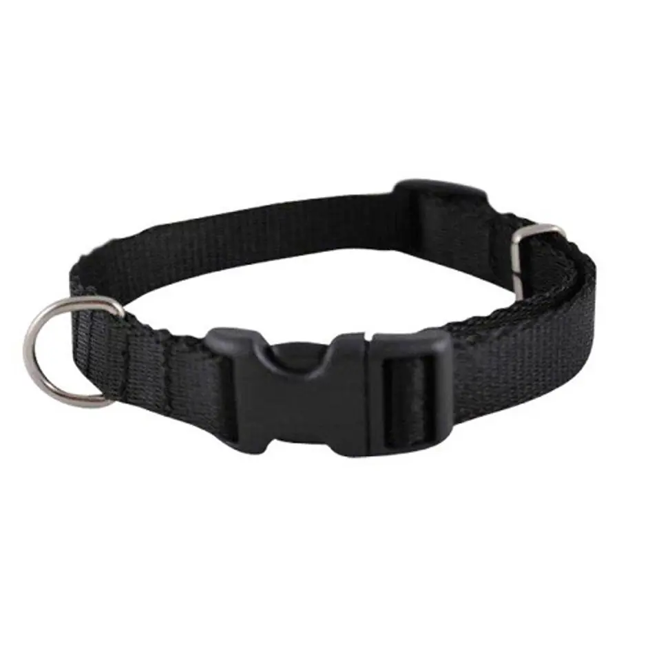 ⁨CHABA Adjustable collar smooth 16 - black⁩ at Wasserman.eu