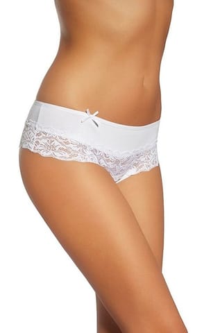 ⁨Shorty Erica 96 Białe (Rozmiar L)⁩ w sklepie Wasserman.eu