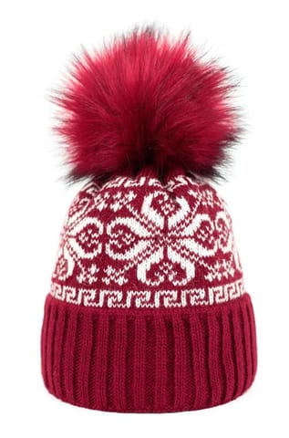 ⁨December Morning Cap Maroon (one size one-size)⁩ at Wasserman.eu