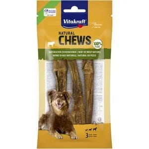 ⁨VITAKRAFT Chews Pure Beef Penis - dog treat - 3 pieces⁩ at Wasserman.eu