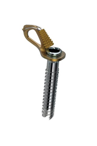 ⁨aero lite ice screw 13cm-yellow BLUE ICE⁩ at Wasserman.eu