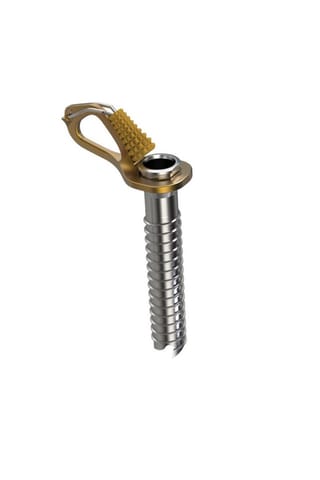 ⁨aero ice screw 13cm-yellow BLUE ICE⁩ at Wasserman.eu