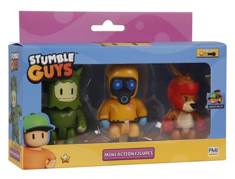 STUMBLE GUYS S2 MINI ACTION FIGURES - 3 PACK VER.B w sklepie Wasserman.eu