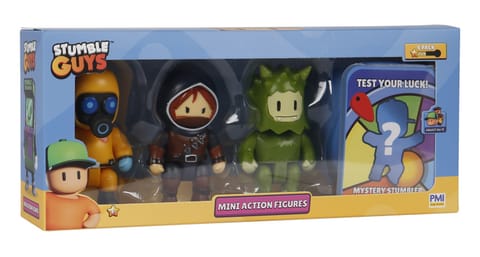 ⁨STUMBLE GUYS S2 MINI ACTION FIGURES - 4 PACK VER.A⁩ at Wasserman.eu