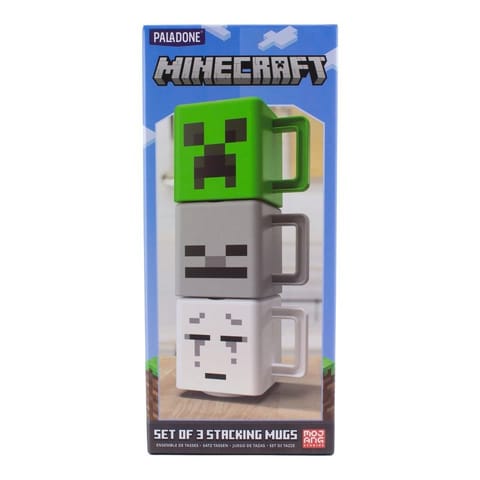 ⁨PP MINECRAFT STACKING MUGS⁩ at Wasserman.eu