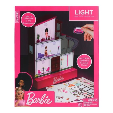 ⁨Paladone Barbie Dreamhouse Light with Stickers Ambiance lighting⁩ at Wasserman.eu