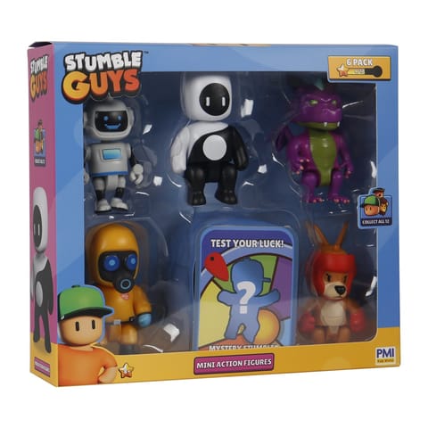 ⁨STUMBLE GUYS S2 MINI ACTION FIGURES - 6 PACK DELUXE BOX VER.B⁩ at Wasserman.eu