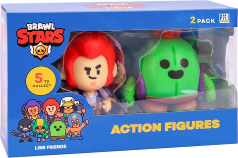 ⁨BRAWL STARS S1 ACTION FIGURES 11cm - 2 PACK VER.A⁩ w sklepie Wasserman.eu