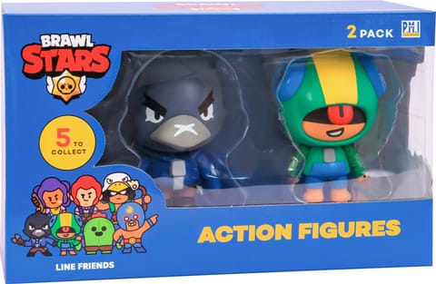 ⁨BRAWL STARS S1 ACTION FIGURES 11cm - 2 PACK VER.B⁩ w sklepie Wasserman.eu