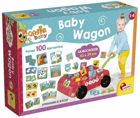 ⁨Carotina Baby Wagon pojemnik na gry 57733 LISCIANI p6⁩ w sklepie Wasserman.eu