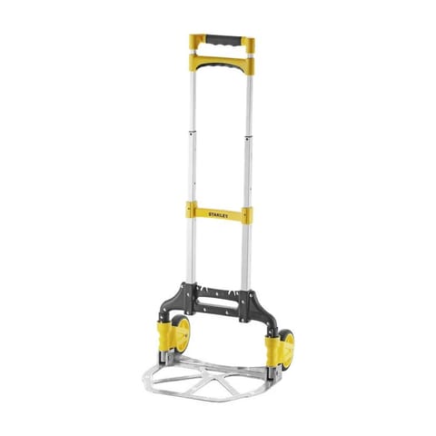 ⁨Stanley aluminium folding trolley up to 70 kg Yellow⁩ at Wasserman.eu