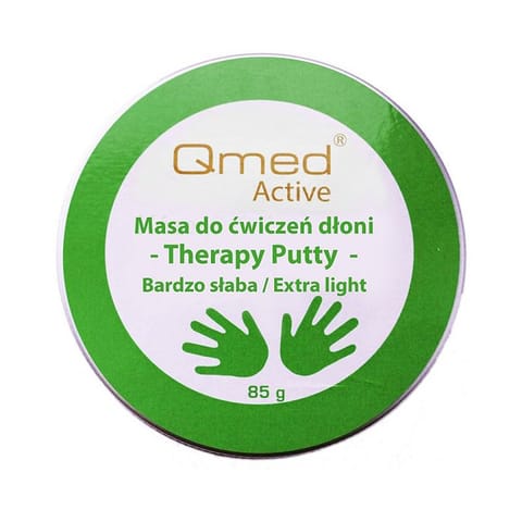 ⁨Plastyczna masa do rehabilitacji dłoni i palców zielony⁩ w sklepie Wasserman.eu
