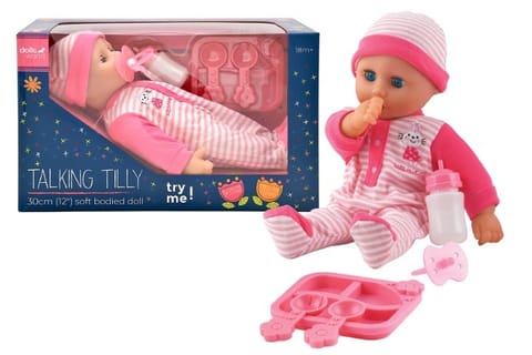 ⁨DollsWorld lalka talking Tilly 30cm 78102 81029⁩ w sklepie Wasserman.eu