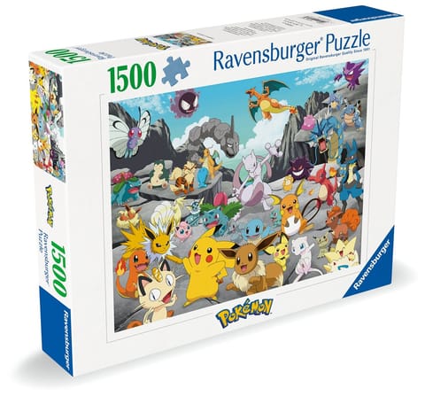 ⁨Puzzle 1500 Pokemon Classic⁩ w sklepie Wasserman.eu